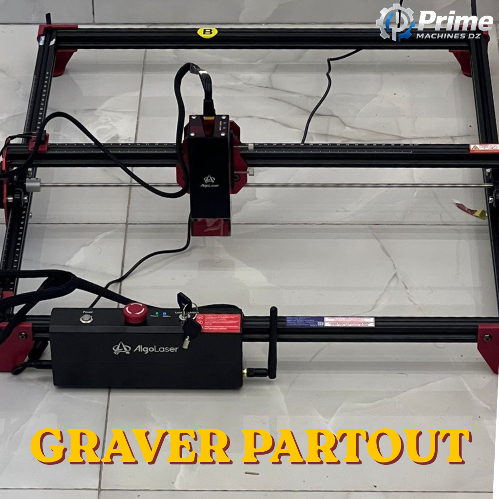 Graveuse & Découpeuse Laser CNC AlgoLaser DIY KIT 5W – Zone 400 × 400 mm